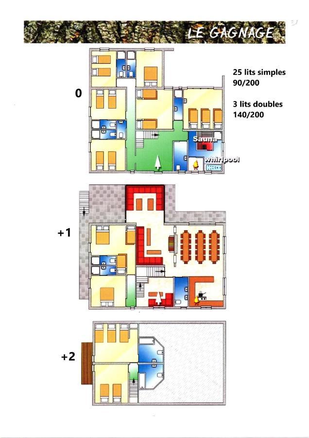 Le Gagnage 31 Pers- Malmedy, Rustique, Vue, Wellness Villa Kültér fotó