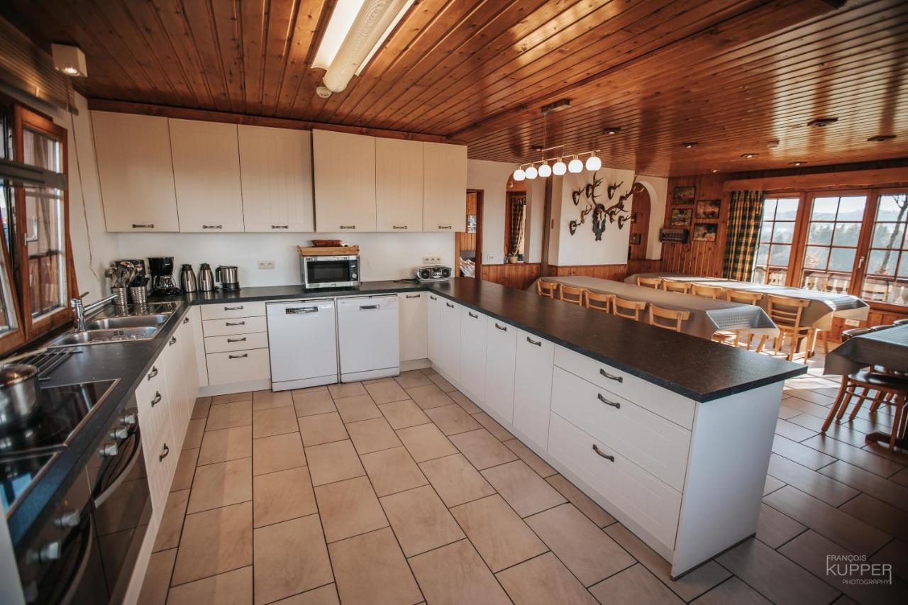 Le Gagnage 31 Pers- Malmedy, Rustique, Vue, Wellness Villa Kültér fotó